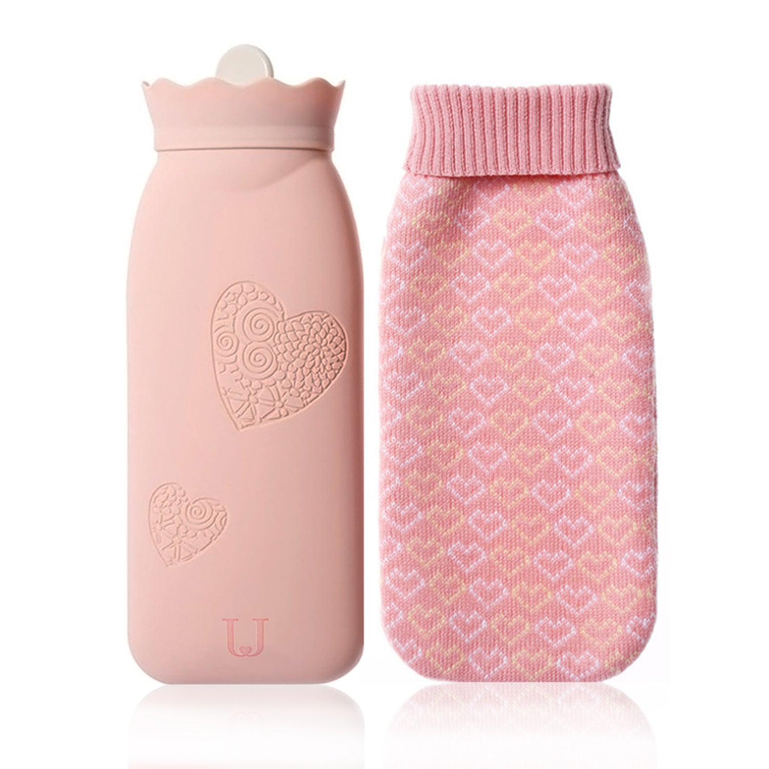 1L/2L Hot Water Bottle Bag Thick Winter Warm Hand Feet Warmer Water Bottle  Cover | eBay